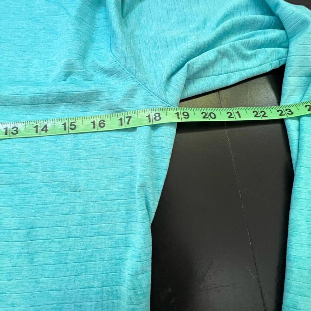 Slazenger Women’s Aqua Golf Quarter Zip Athletic Top Size M - Picture 4 of 8
